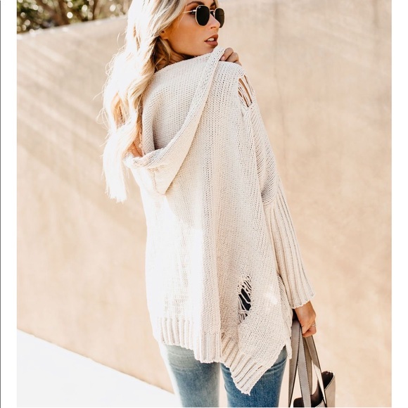 LYNDA Distressed Hoodie - Picture 6 of 8